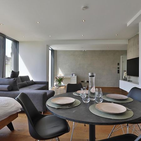 Moderne Studio-Wohnung Gersthofen Buitenkant foto