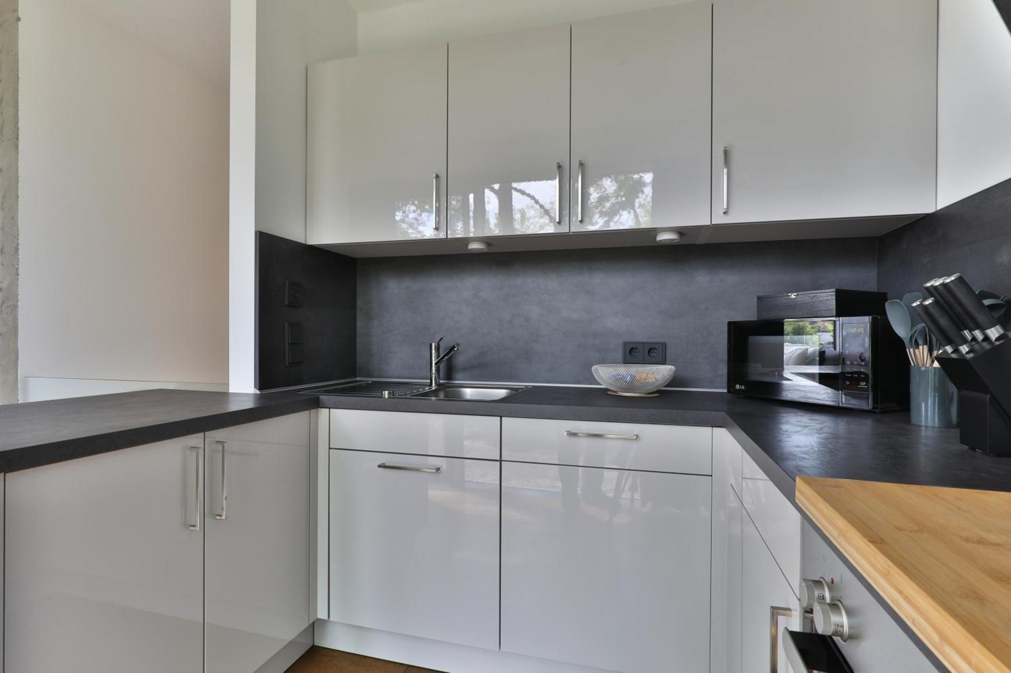 Moderne Studio-Wohnung Gersthofen Buitenkant foto