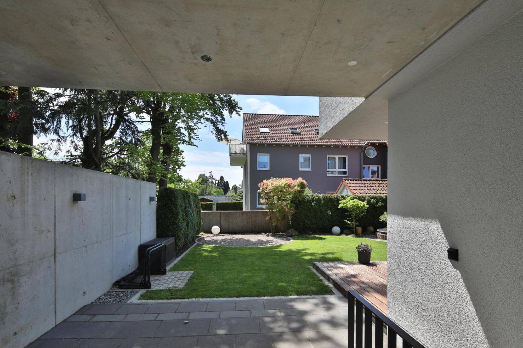 Moderne Studio-Wohnung Gersthofen Buitenkant foto