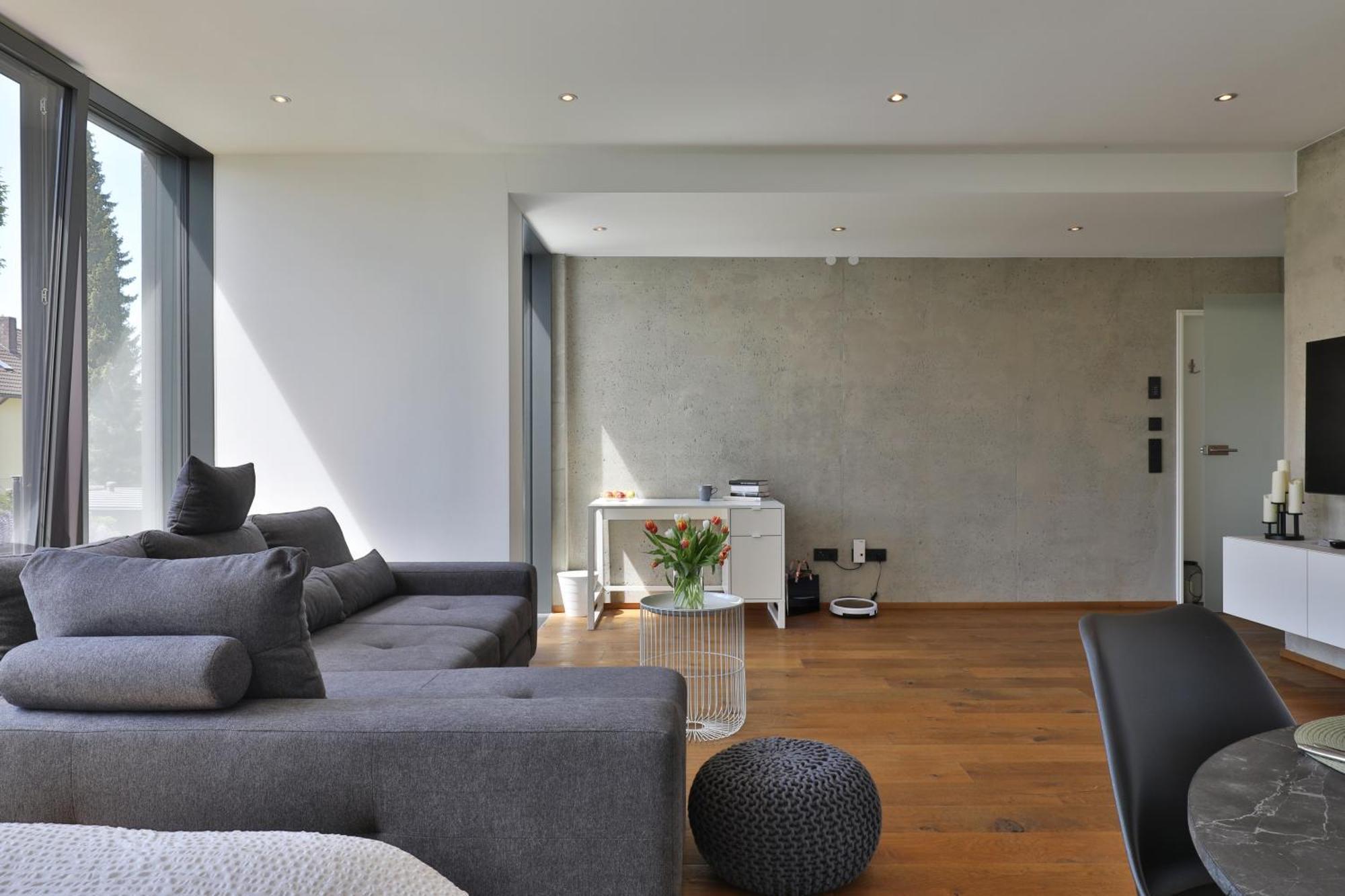 Moderne Studio-Wohnung Gersthofen Buitenkant foto