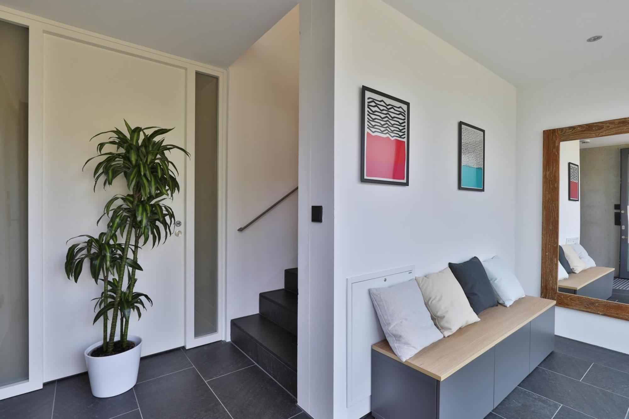 Moderne Studio-Wohnung Gersthofen Buitenkant foto