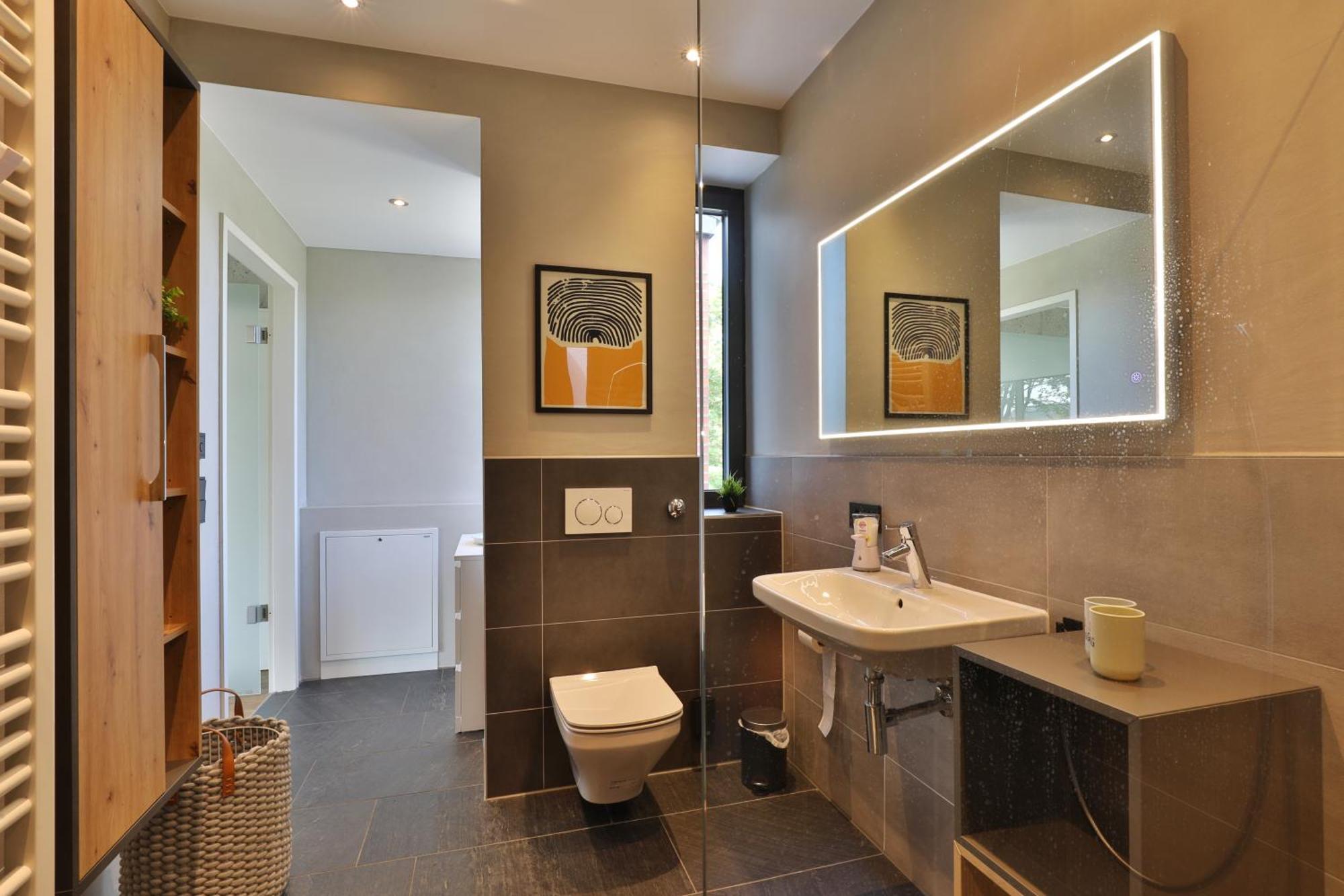 Moderne Studio-Wohnung Gersthofen Buitenkant foto