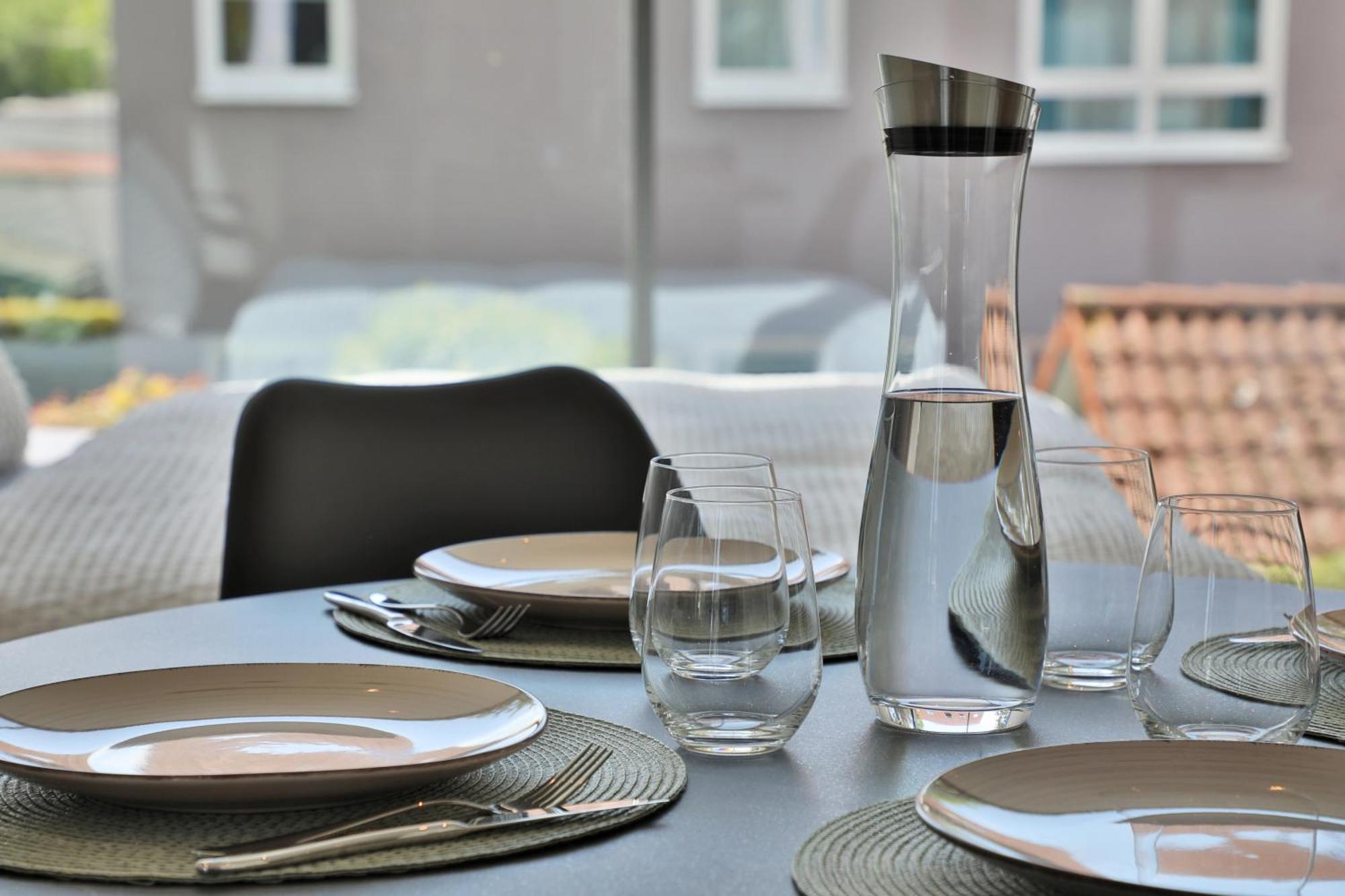 Moderne Studio-Wohnung Gersthofen Buitenkant foto