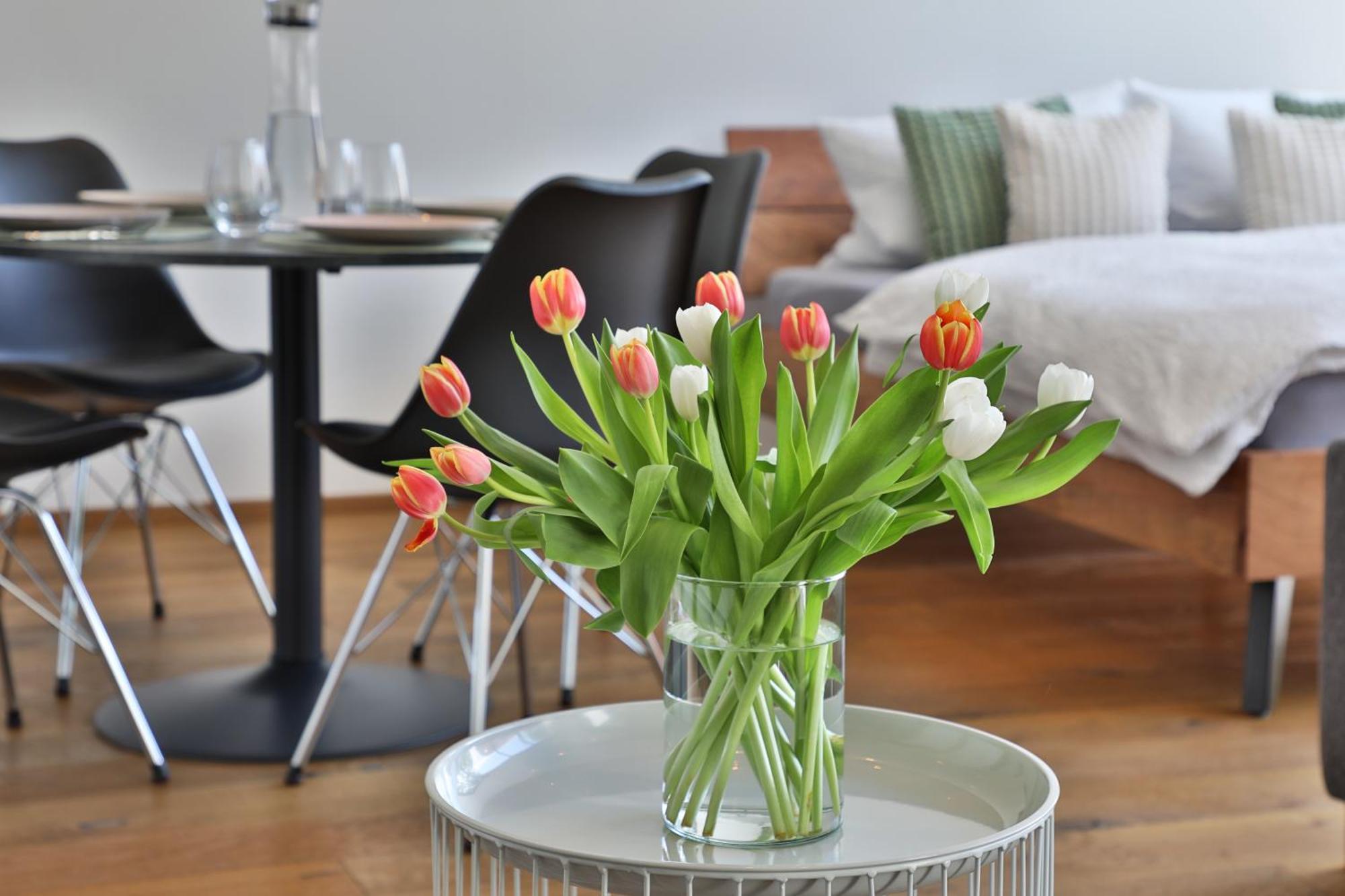 Moderne Studio-Wohnung Gersthofen Buitenkant foto