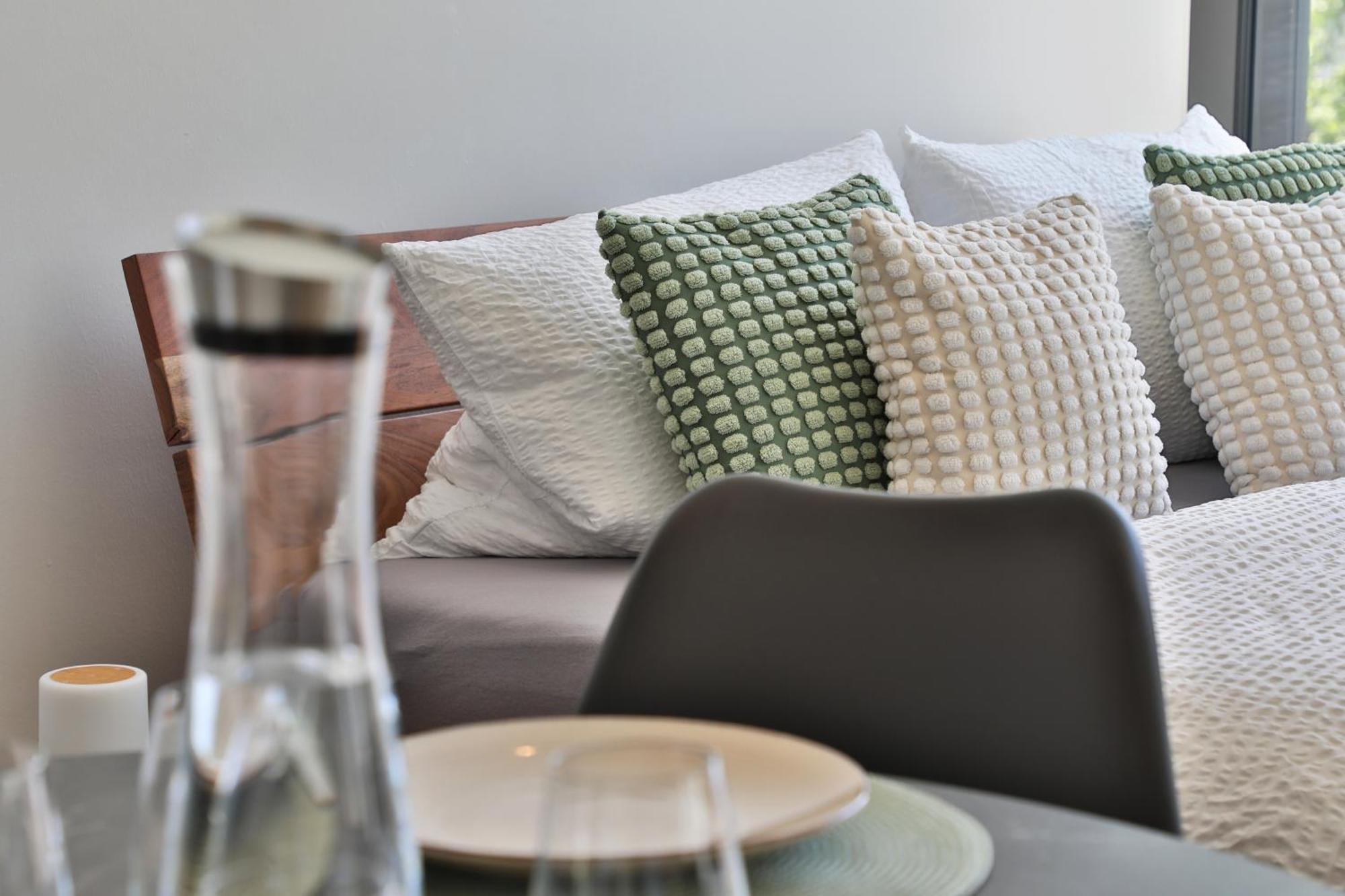Moderne Studio-Wohnung Gersthofen Buitenkant foto